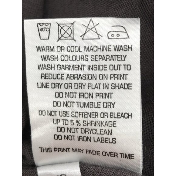 Icebreaker Superfine 190 Pure Merino Wool Shirt Womens Size XS Brown Floral - Picture 7 of 8